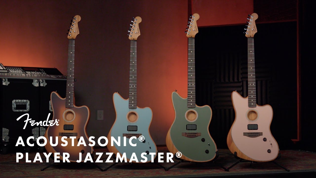 Знакомство с плеером Acoustasonic Player Jazzmaster | Fender
