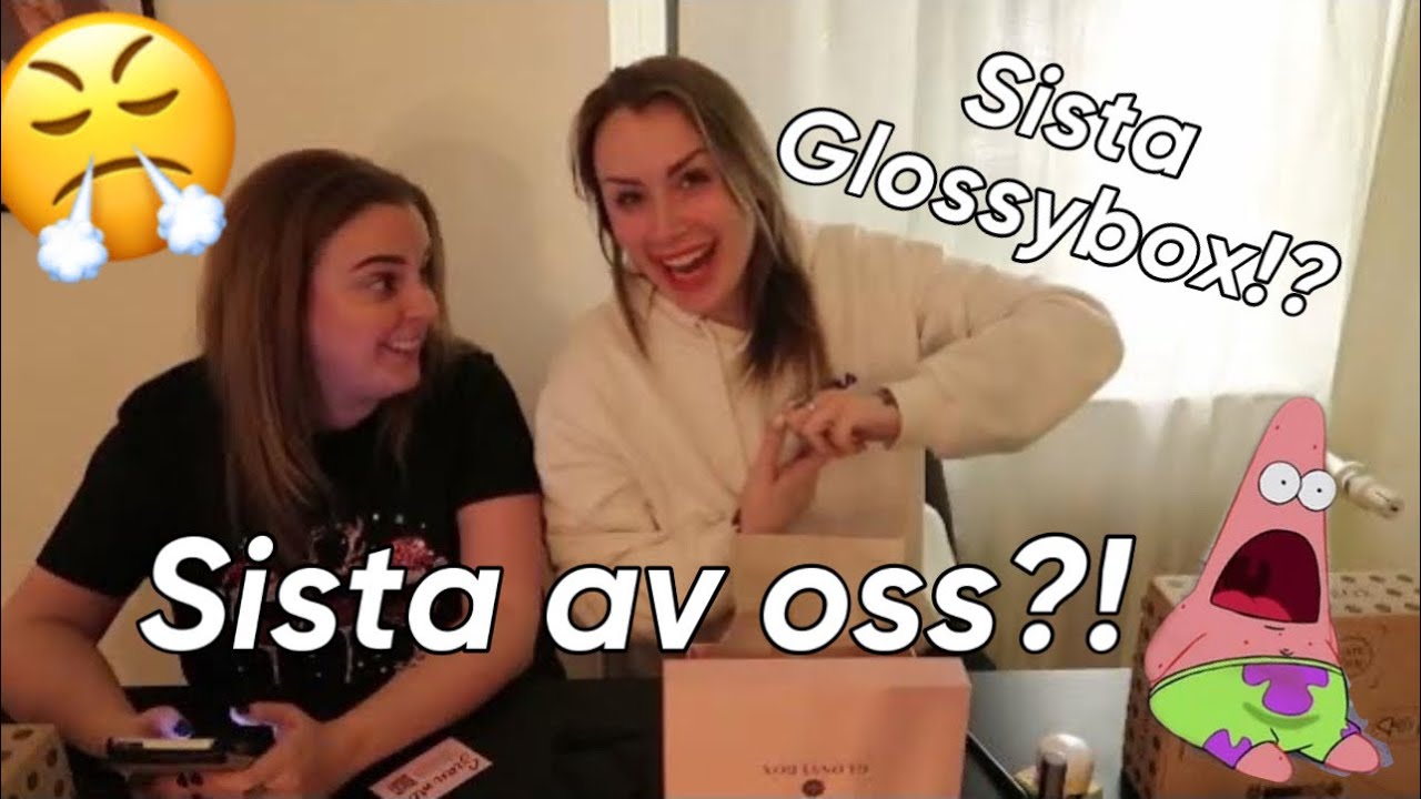 Sista unboxing glossybox?! 😱 Nov/Dec boxarna!