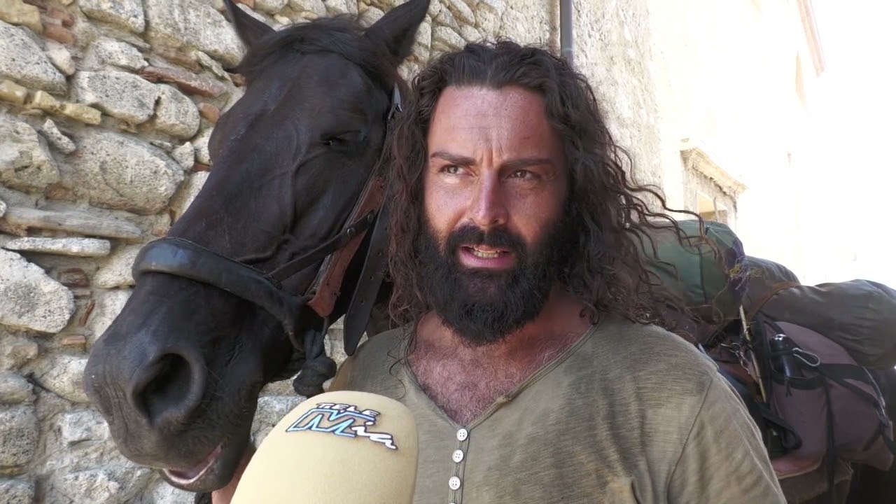 CRISTIAN MORONI FA TAPPA IN CALABRIA CON IL SUO CAVALLO
