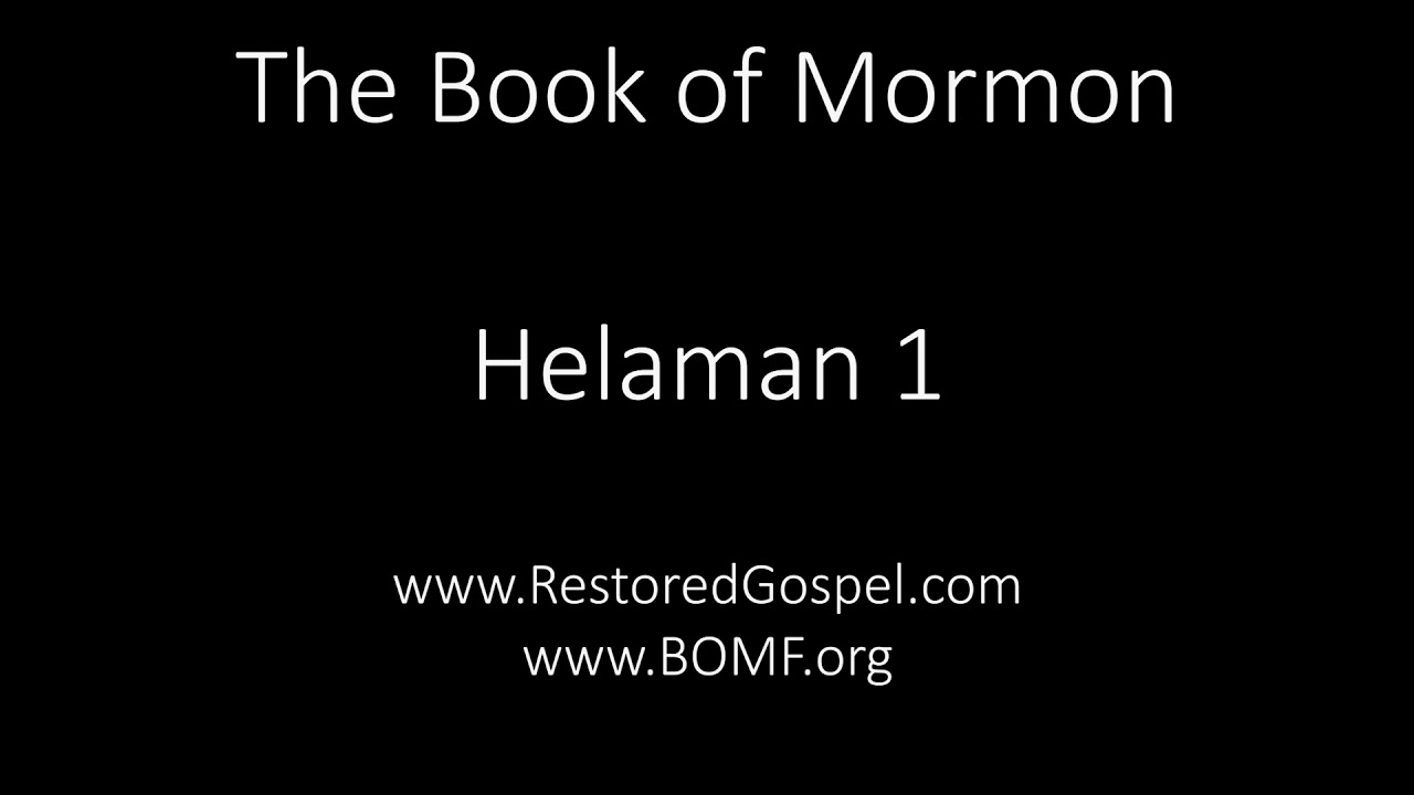 Book Of Mormon Audio: The Book of Helaman