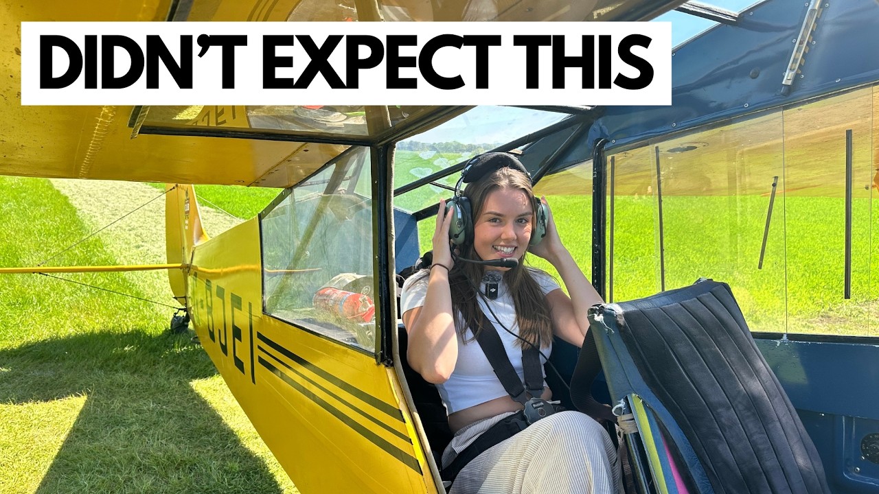 £10/Night Motorhome Parkup Scotland… We Got to Fly a Plane! 🛩️