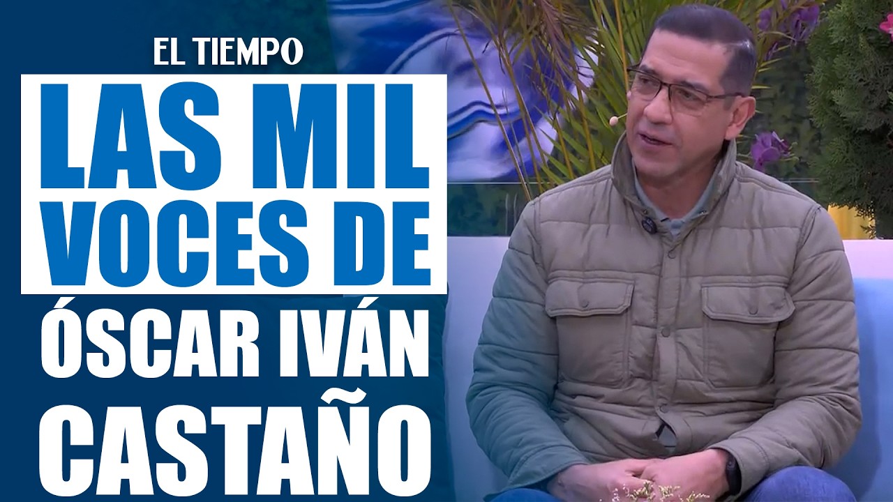 Óscar Iván Castaño sorprende con imitaciones que van desde Falcao hasta el candidato Iván Cepeda