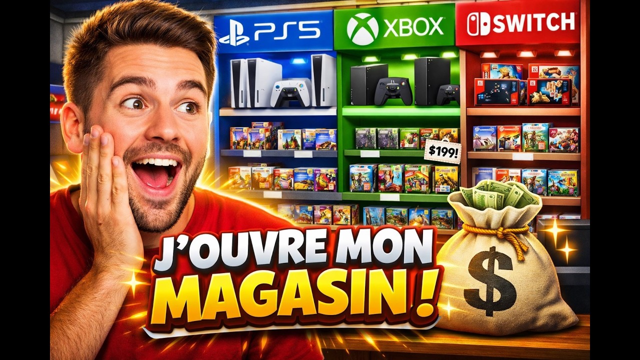 découverte de console store simulator