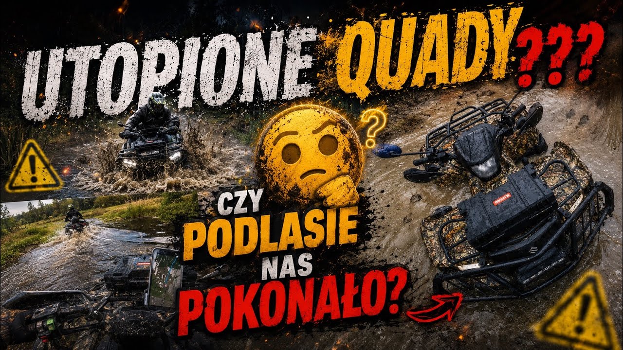 ATV. Testujemy wodery na Podlasiu. Suzuki Kingquad i Loncin Xwolf.