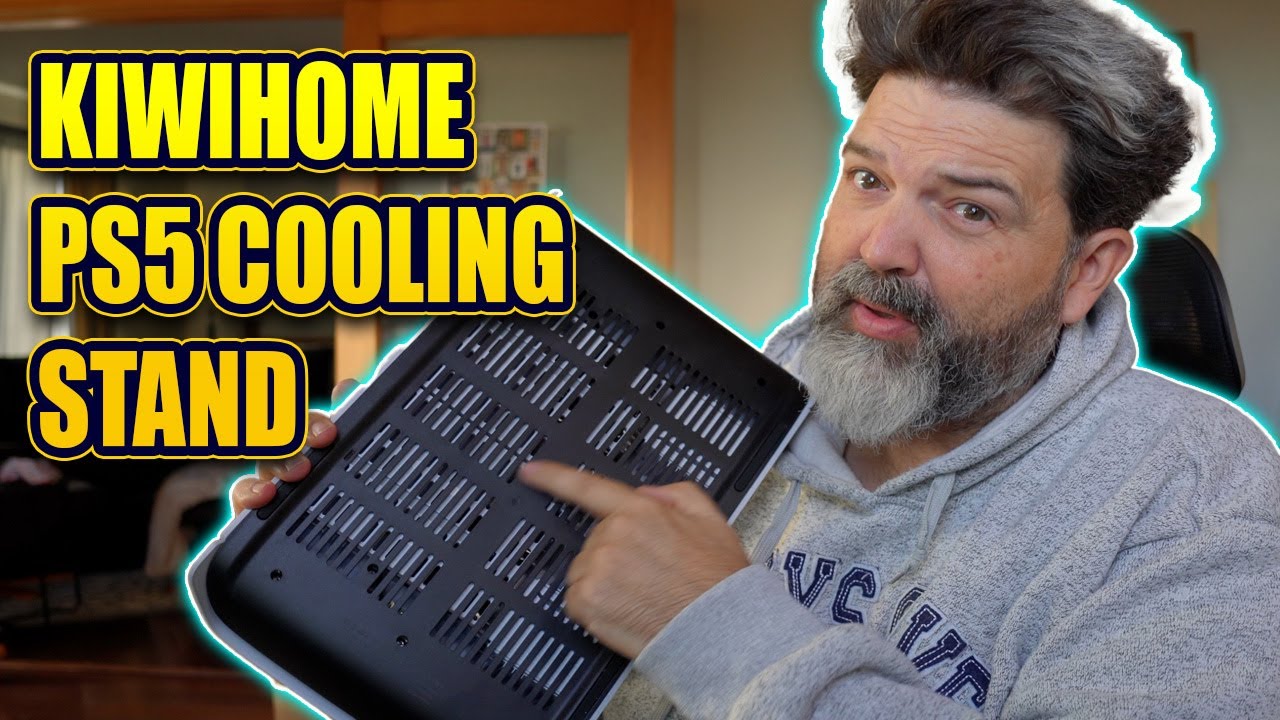 🎮🔌 Elevate Your Gaming Setup! | Kiwi Home's Ultimate PS5 Cooling Stand Review 🌬️✨