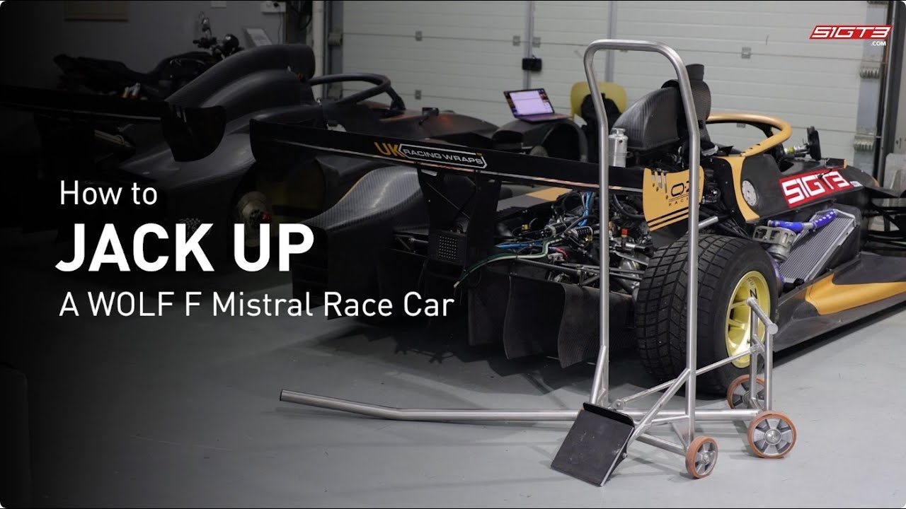 WOLF GB08 Mistral: How to Jack the Car up