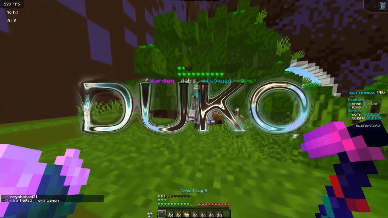 Minecraft Elytra Boxpvp kills montage #12 #boxpvp #blissmc #elytra