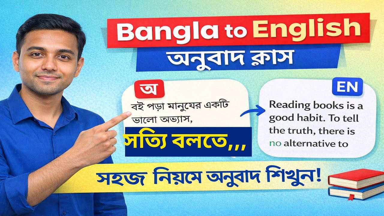 বাংলা অনুচ্ছেদ কীভাবে ইংরেজিতে অনুবাদ করবে? (সহজ নিয়মে)|VE Learning 