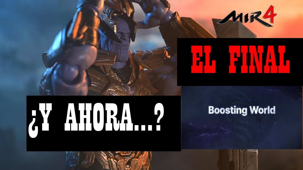 [MIR4] - FINAL DEL SERVIDOR DE CRECIMIENTO | ¿ADIÓS MIR4?🤔