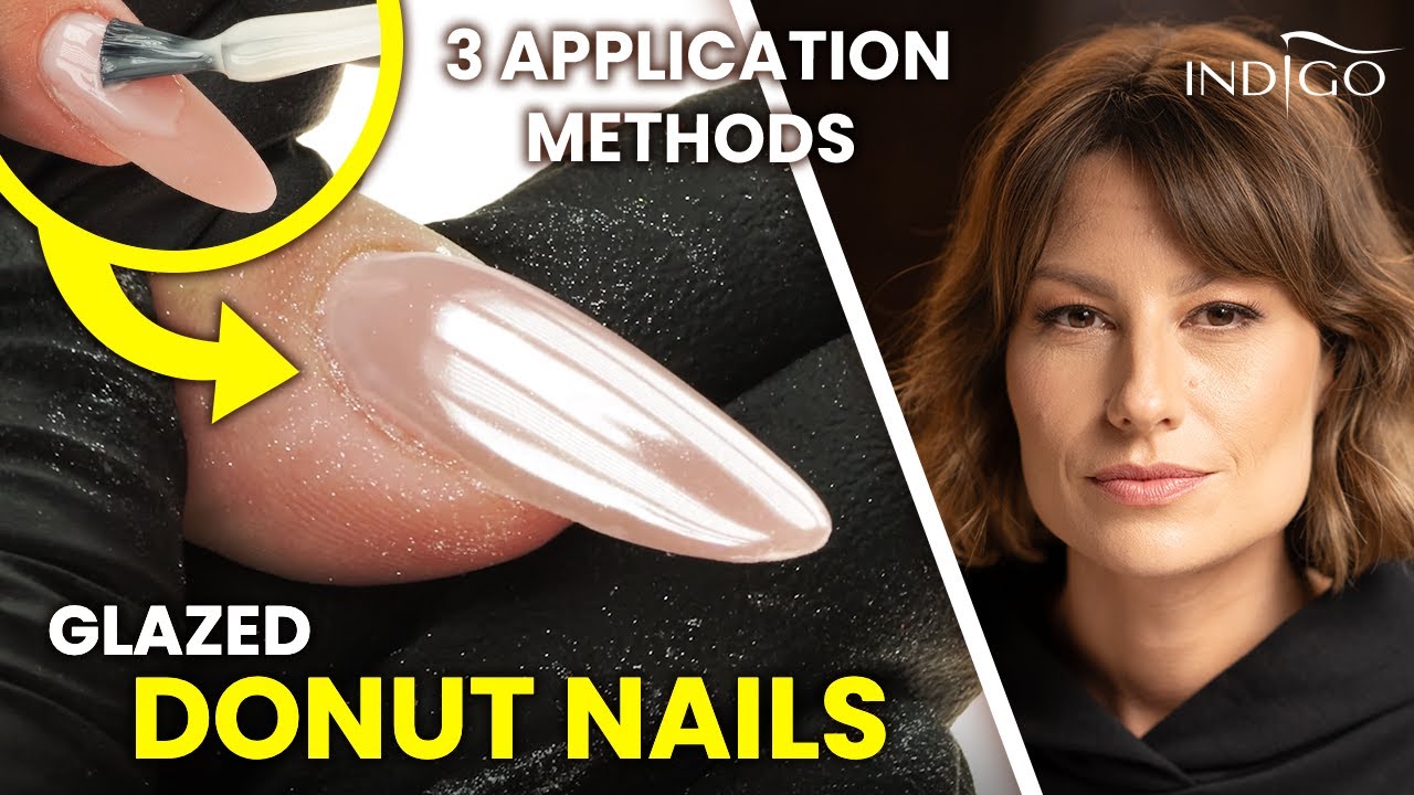 GLAZED DONUT NAILS! Nail Powders - 3 ways to apply Glammer