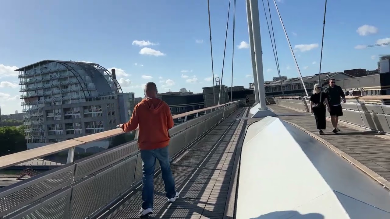 Royal Victoria Dock Footbridge London England