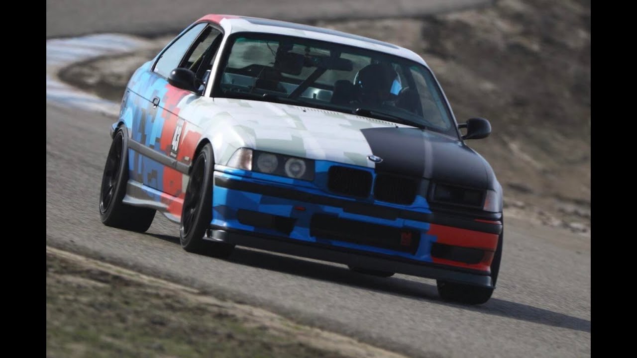 E36 M3 1:59:04 at Buttonwillow CW13 Bimmer Challenge Round 1