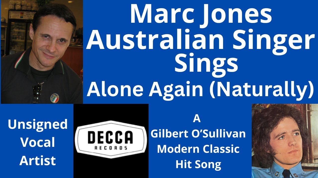 Marc Jones Australian Singer Sings 