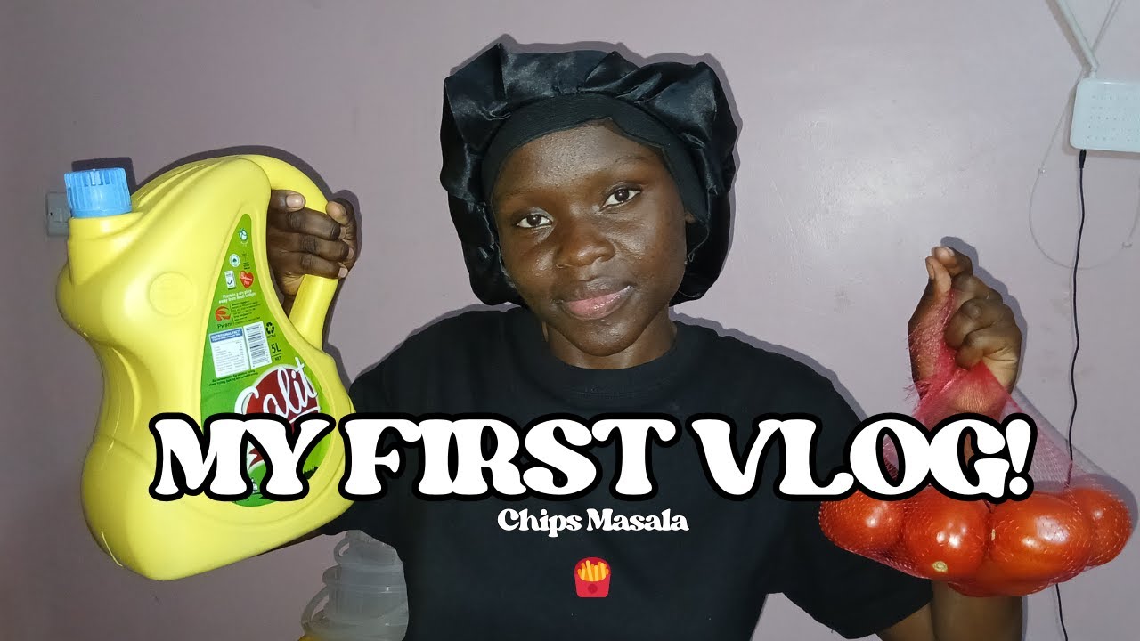 Мой первый видеоблог! 🛍️ Покупки и приготовление чипсов масала дома 🇰🇪