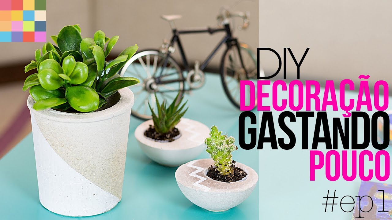 Como decorar gastando pouco - Mesa divertida DIY