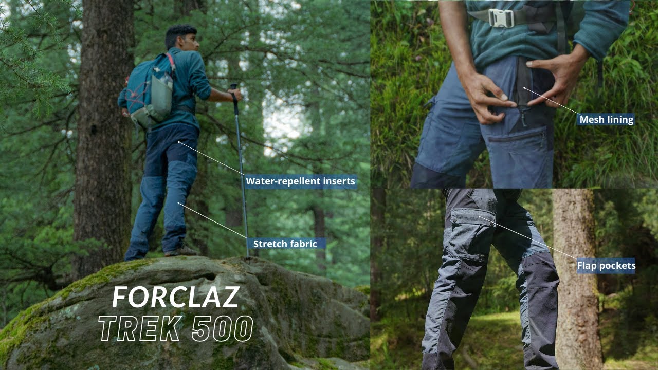 Обзор продукта: походные брюки Forclaz Trek 500