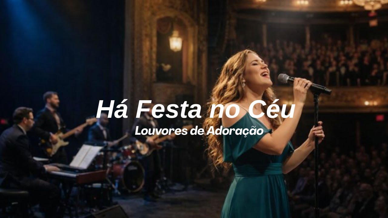 Há Festa no Céu | Louvores de Adoração | Louvores Eterno Gospel Jazz