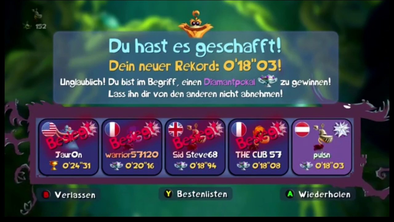 Rayman Legends | Top 10 Of The Best Land Speeds From October 2018 + ...