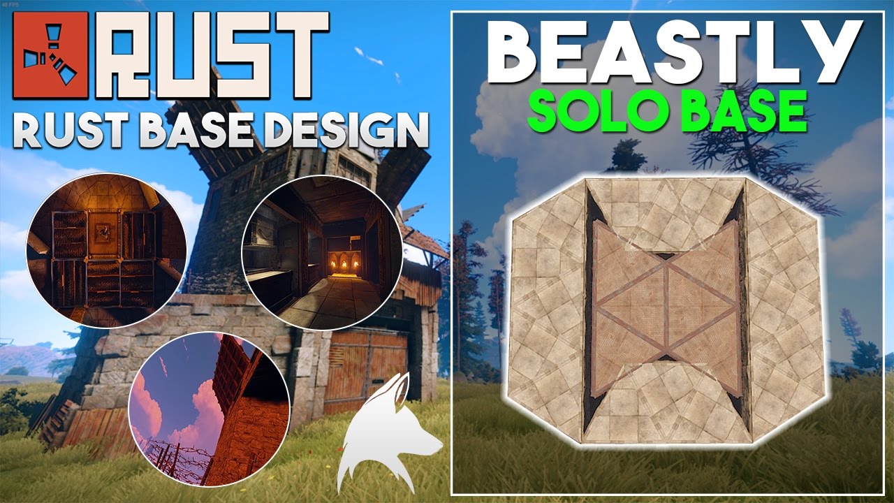 BEASTLY Solo/Duo Base! | (28+ rockets!) | Rust Base Building!!