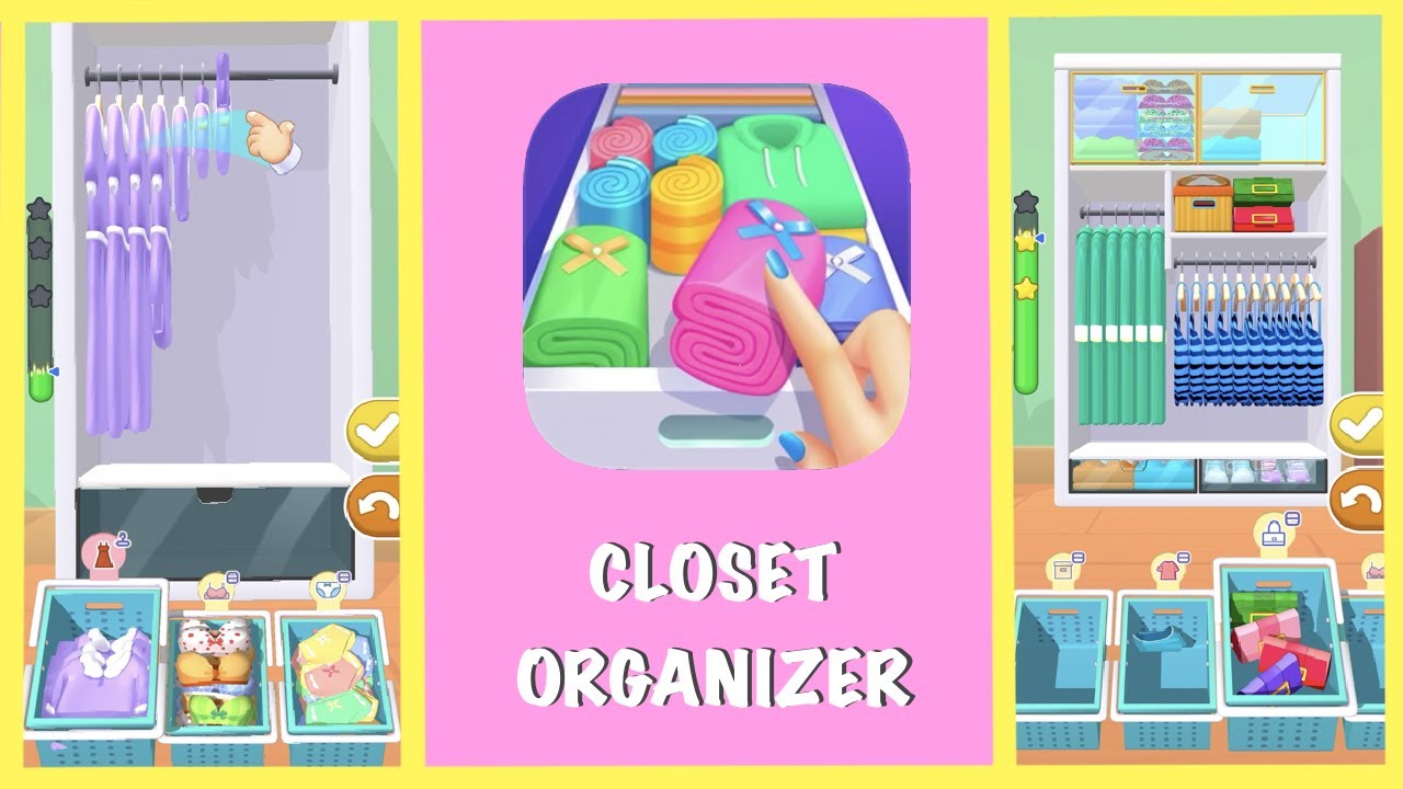 Closet Organizer Gameplay Walkthrough  | iOS & Android |
