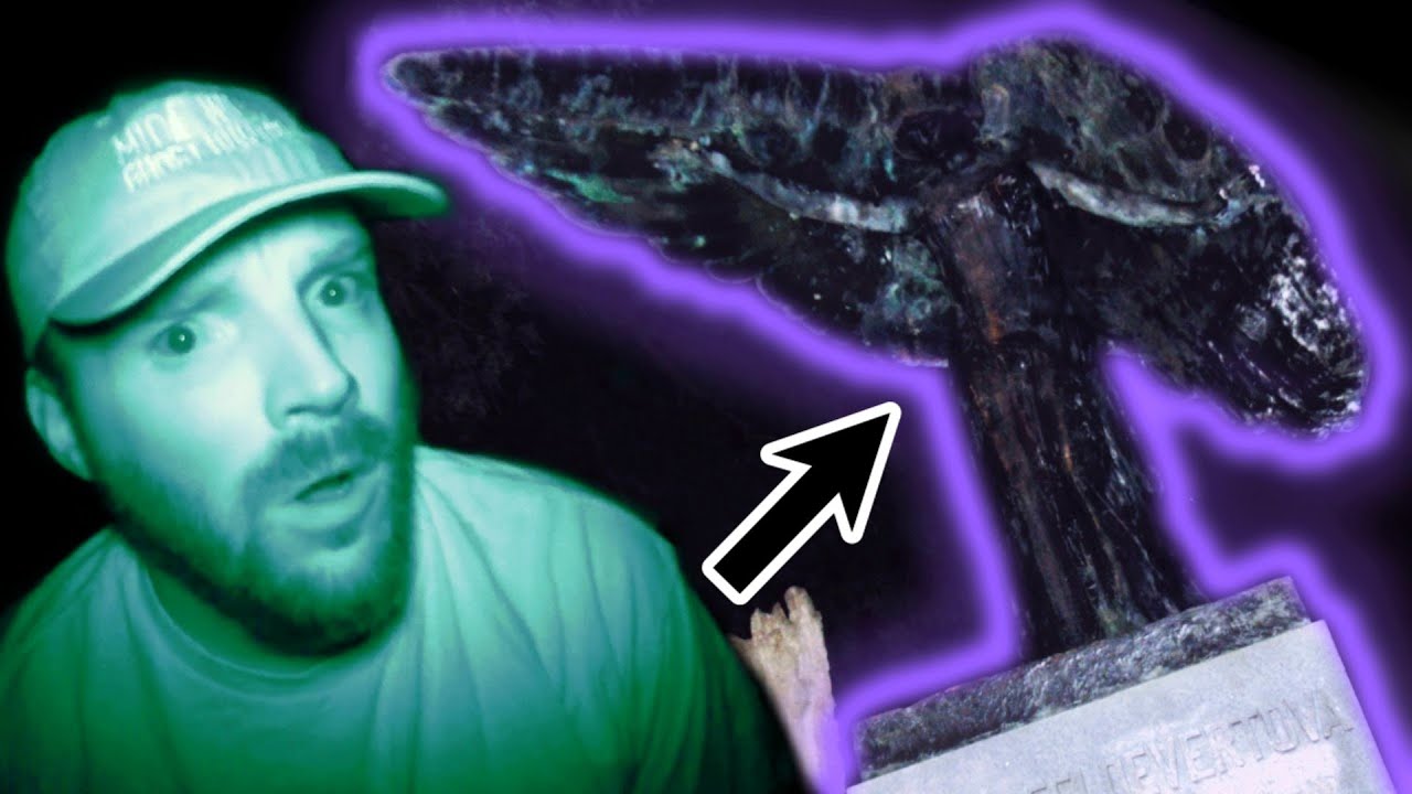 Getting Cursed by the Black Angel of Oakland Cemetery (Ghost Hunting Alone)