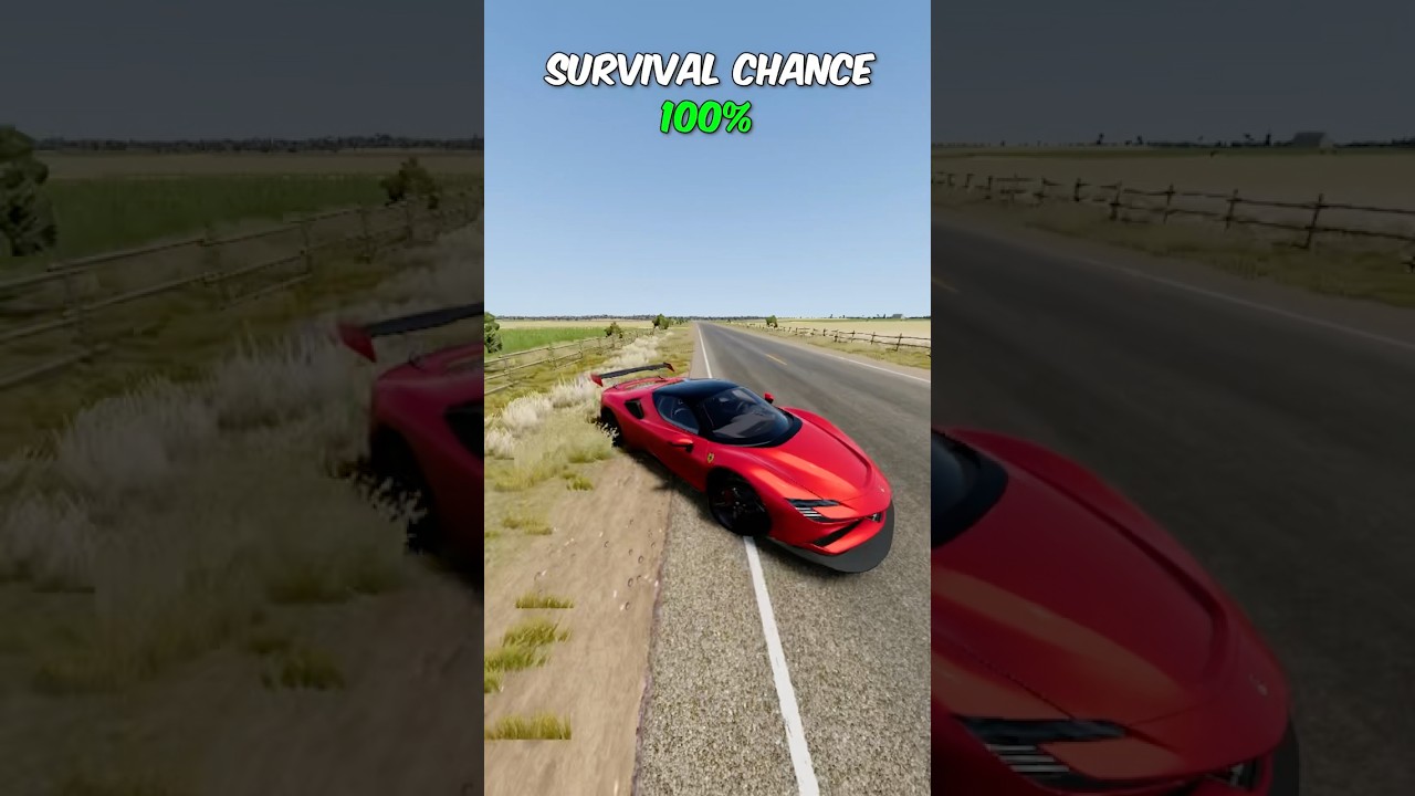 Instant Acceleration Survival Test (599 Mph)