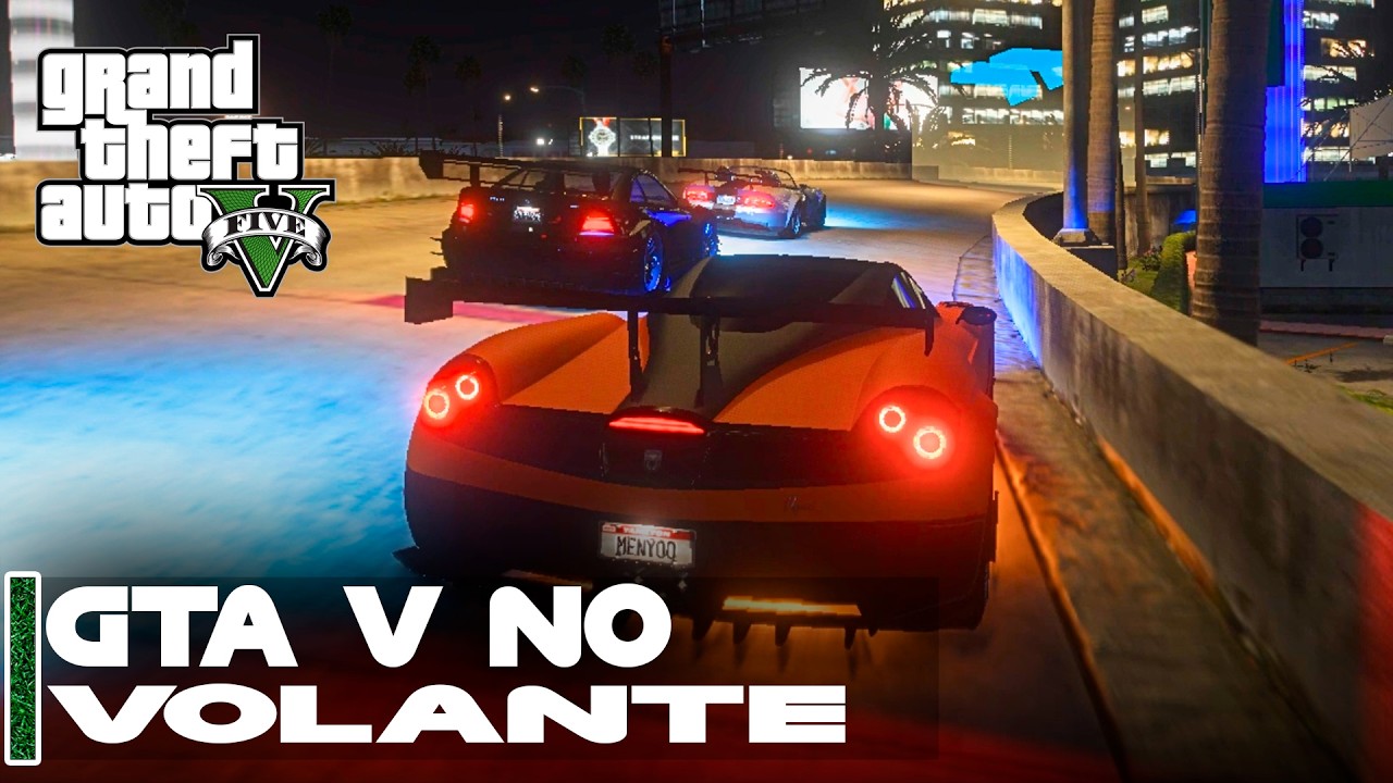 COMO JOGAR GTA V NO VOLANTE EM 2026? 🕹️ Experi&ecirc;ncia Completa