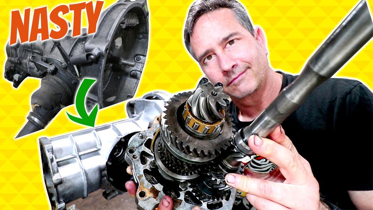 NASTY Porsche 356 Transaxle Cleanup/Teardown/Inspection & BAD News!!