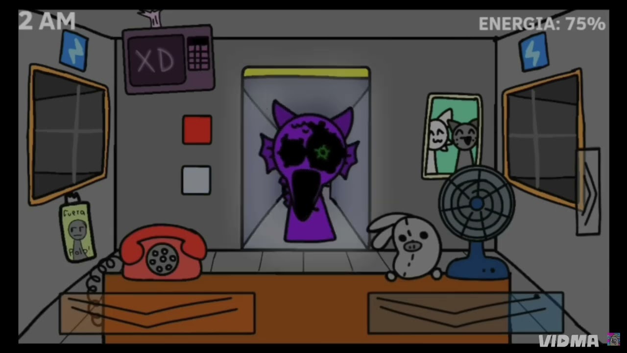 FIVE NIGHTS AT SPRUNKIS THIS BELONGS TO @Santyanimations7776