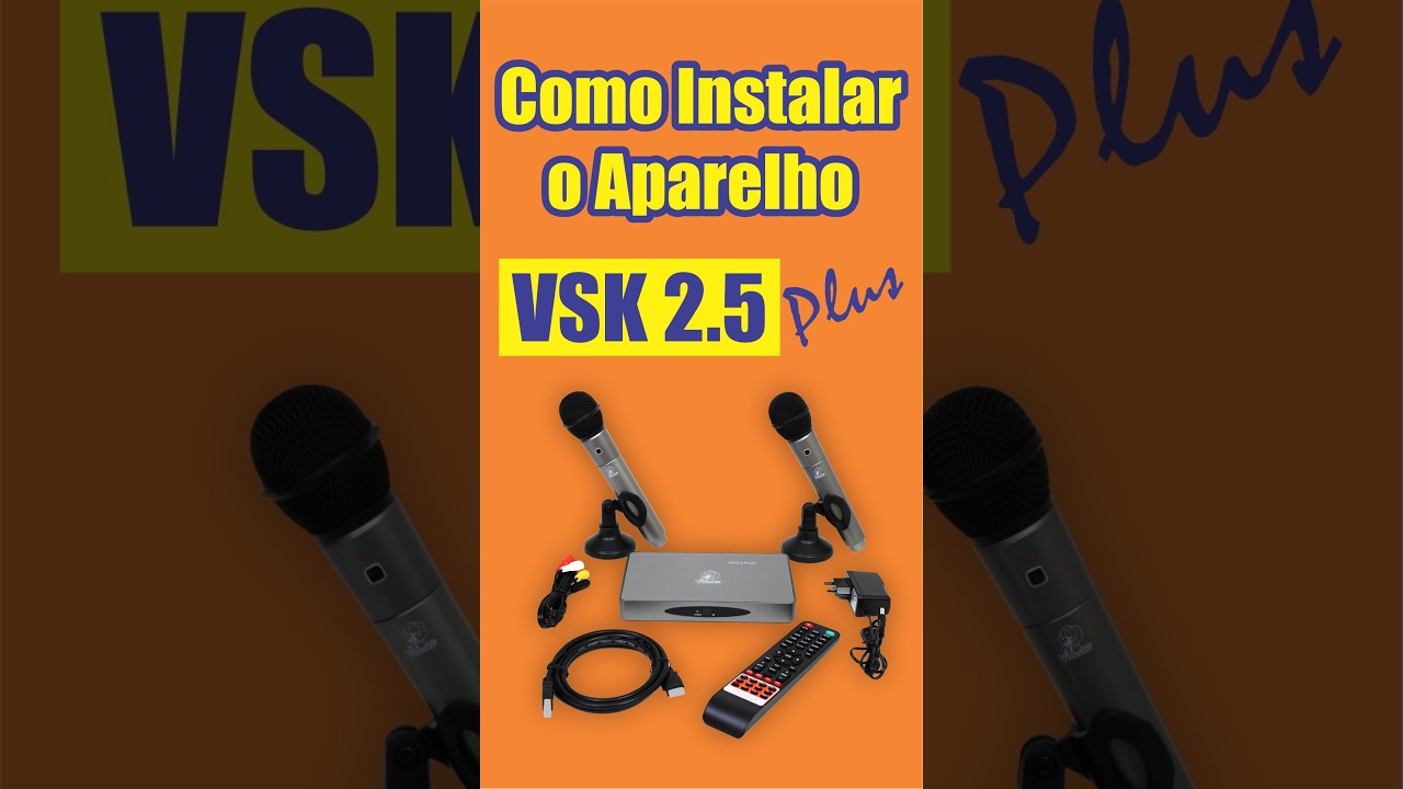 Como instalar seu videokê modelo VSK 2.5 Plus - Loja Oficial Videokê Ibirapuera.