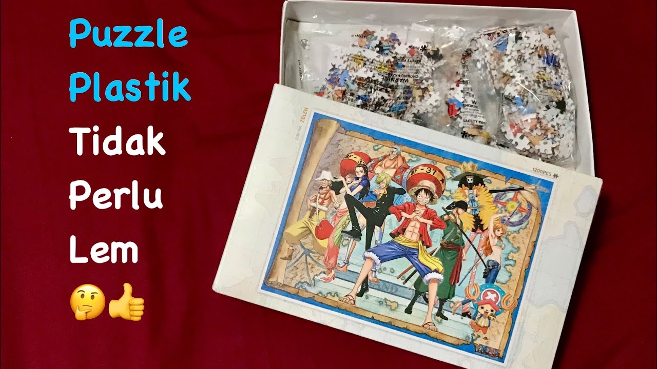 Puzzle plastik tidak perlu lem !!! Penggila puzzle MUST HAVE !!!