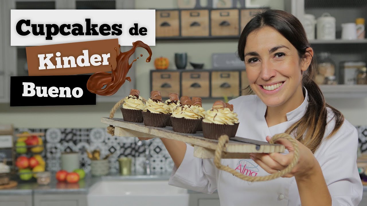🧁 CUPCAKES DE KINDER BUENO 🧁