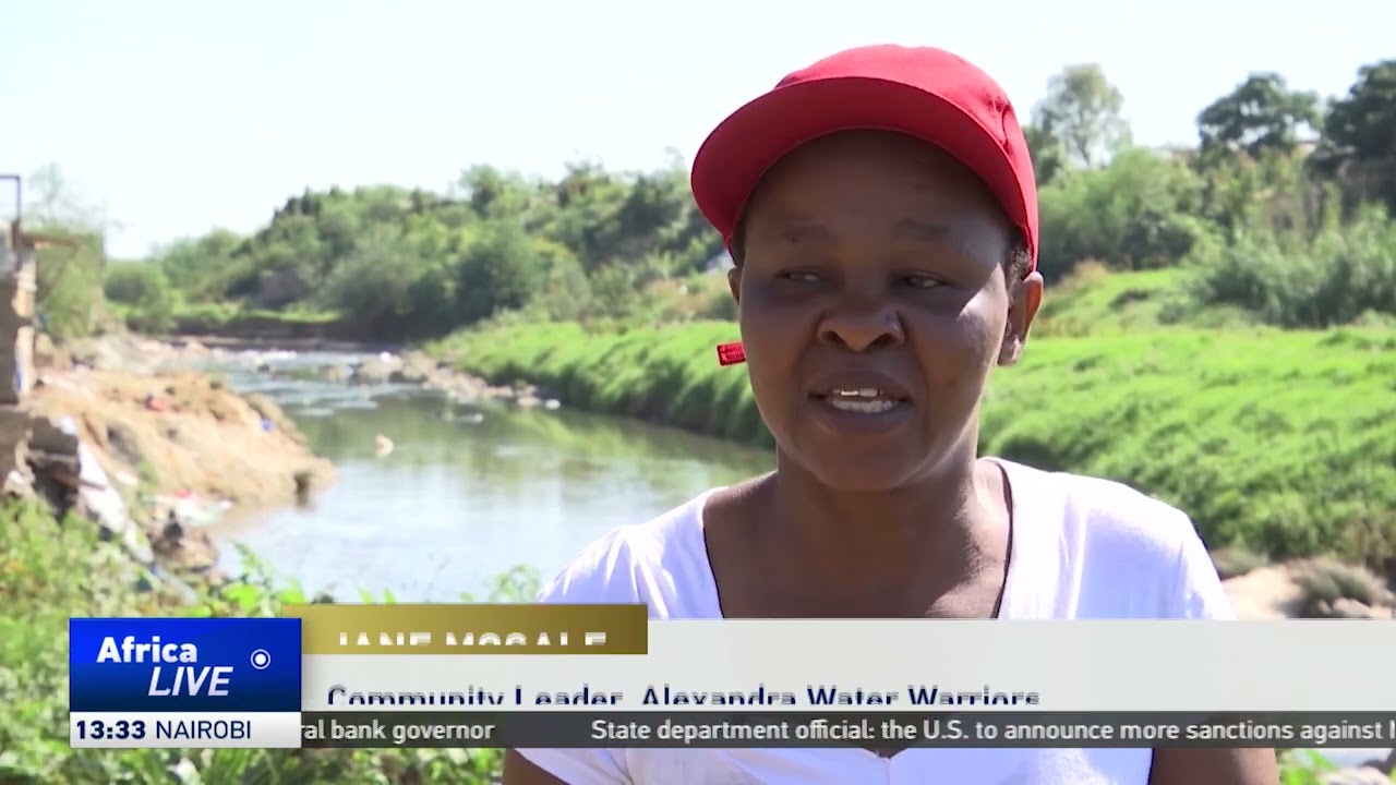 South African environmentalists concerned over health risks caused by polluted waterways