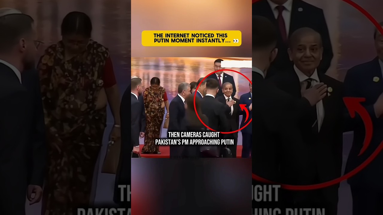 Modi & Putin Ignore Pakistan PM? SCO Summit Clip Goes Viral