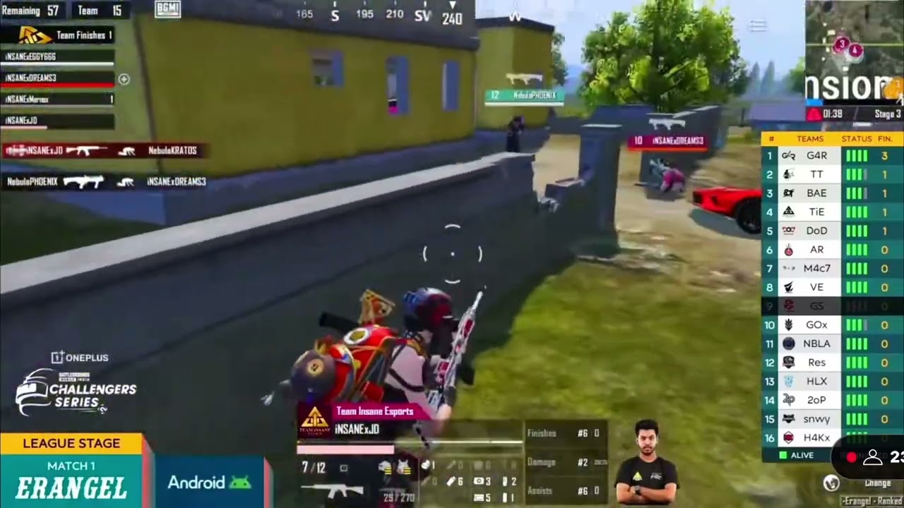 Insane JD Fastest Reflex 🔥 1v4 On BGMS Lan 