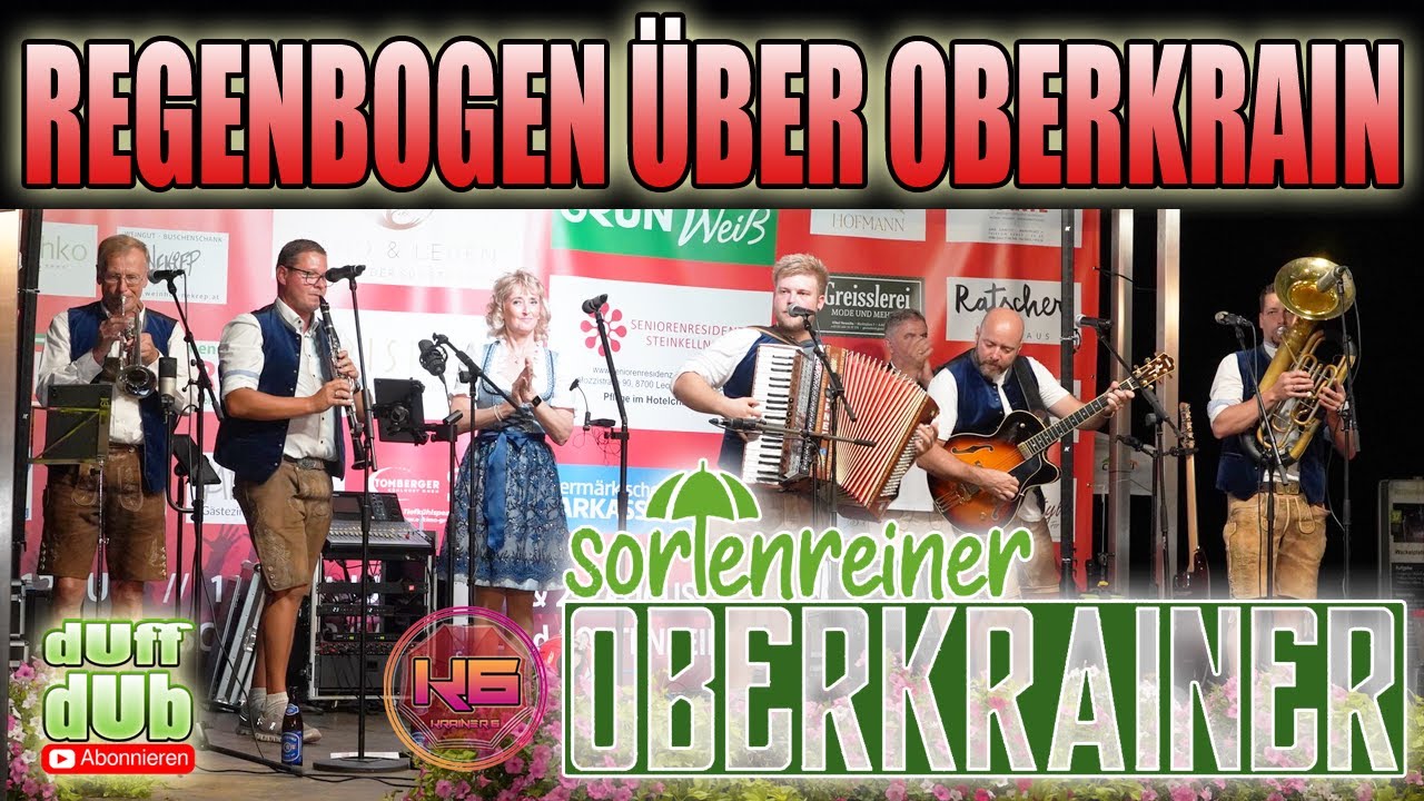 Regenbogen über Oberkrain / KRAINER 6 Liveaufnahme