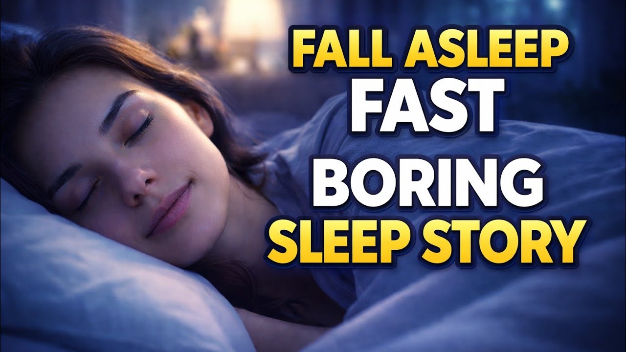 FALL ASLEEP FAST 😴 | BORING SLEEP STORY FOR DEEP SLEEP