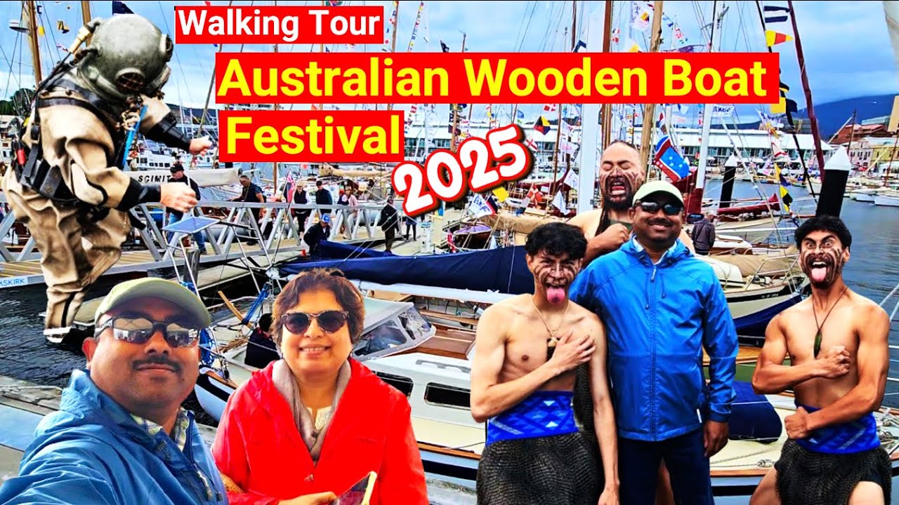 Australian Wooden Boat Festival 2025 ⛵ | Boats, Culture & Flavours!