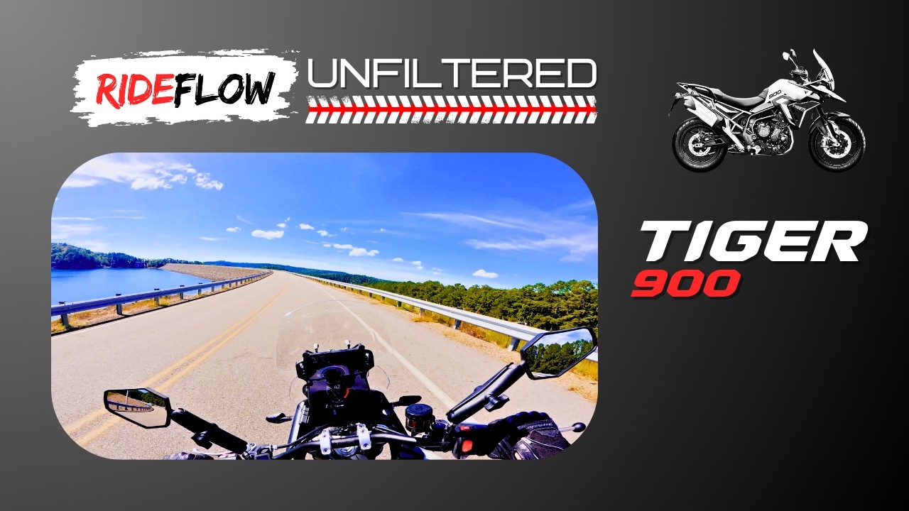 Broken Bow Lake | Triumph Tiger 900 // [RideFlow 4K POV Motorcycle Native American Oklahoma Choctaw]