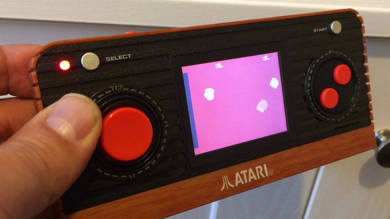 The Atari Retro Handheld console I Hands on Review