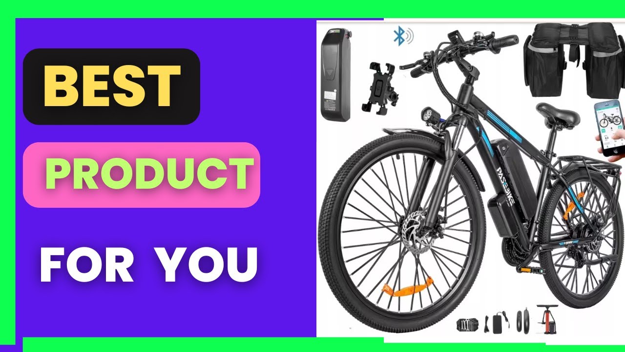 PASEBIKE C29 E-bike 1000W 2*21AH DUAL BATTERIES 120KM OIL BRAKE