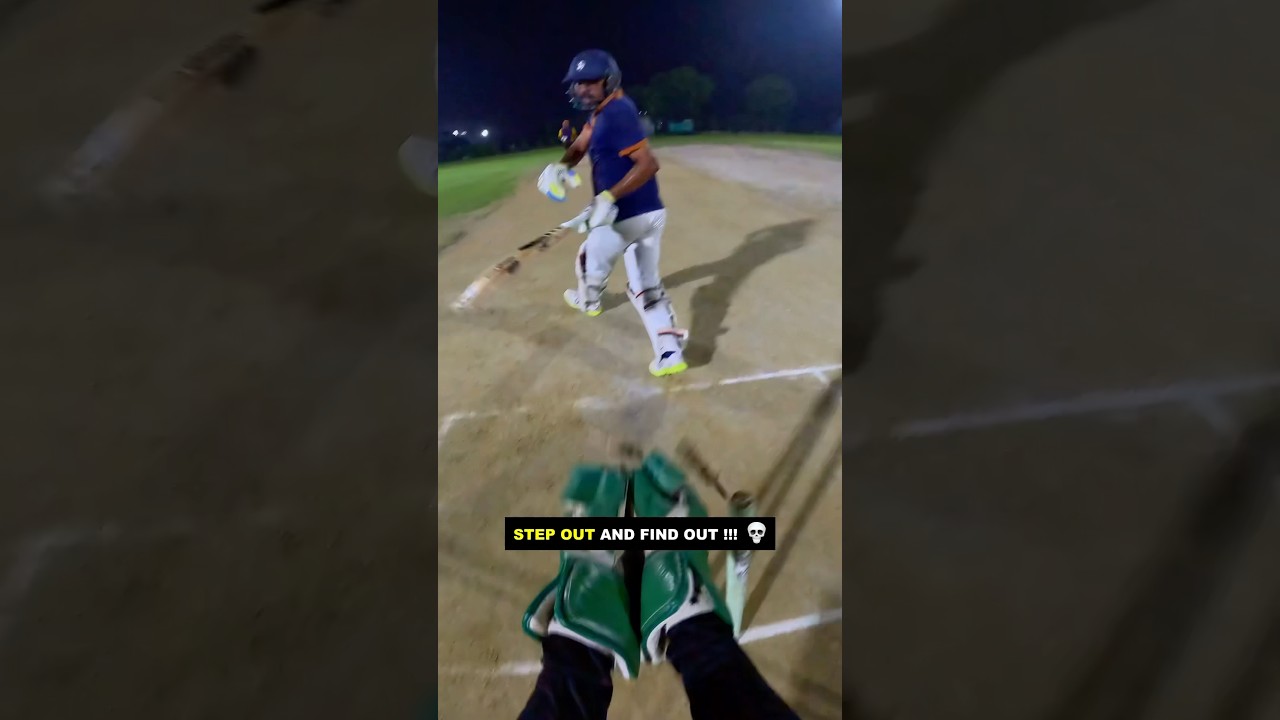 Wicket Keeper FASTEST stumping on Step Out shots!😍🔥 #shorts #cricketcardio #msdhoni