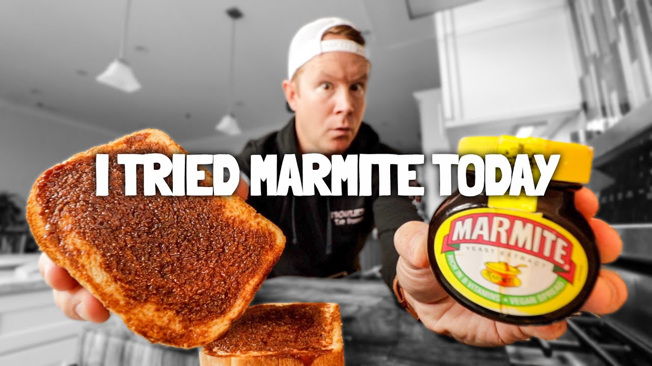 I've never eaten Marmite until today | *AN ENGLISH YEAST EXTRACT?!* 🇬🇧🤔