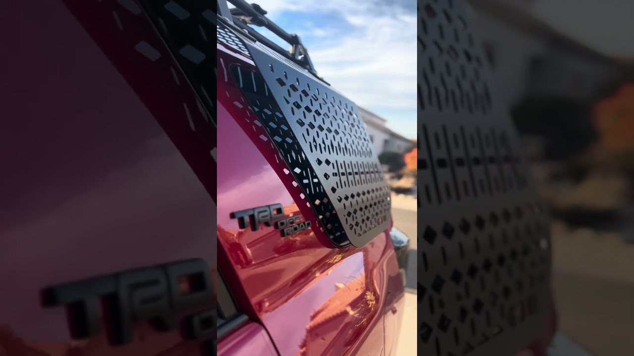 TOYOTA 5th GEN 4RUNNER GOBI RACK EXTERIOR MOLLE PANEL