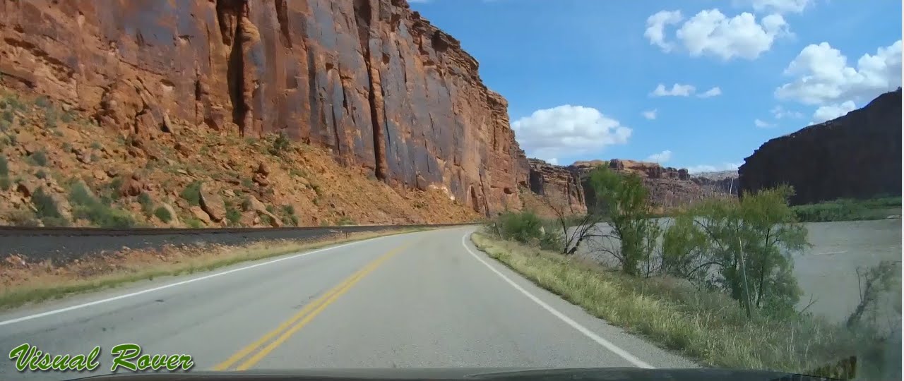 Scenic Hwy 279 - Potash Rd - Moab, Utah - In 2x Time Lapse