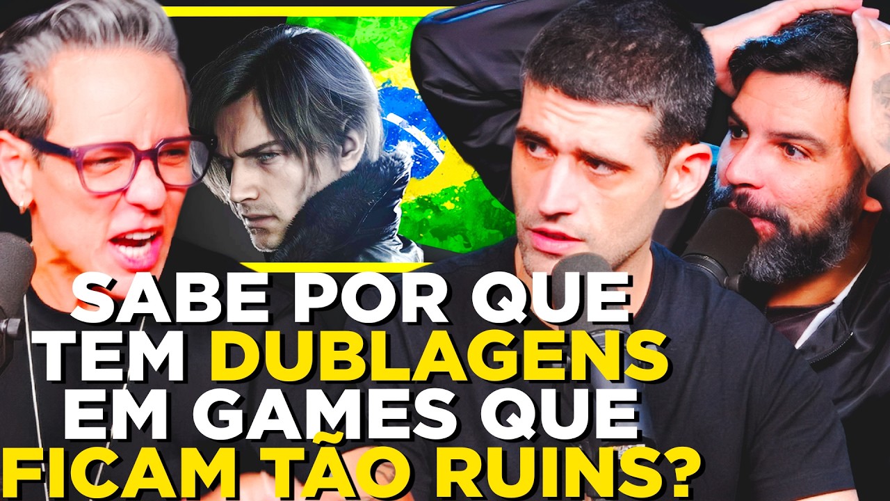 A VERDADE sobre a DUBLAGEM BRASILEIRA [com Felipe Grinnan]