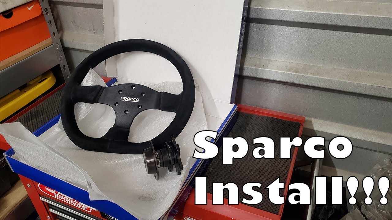 Sparco Quick Release and Steering Wheel Install- Evo X