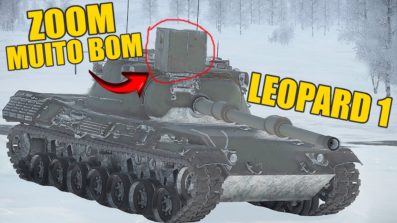 O Queridinhos dos Brasileiros Retorna ! - Leopard 1 - Warthunder PT - BR