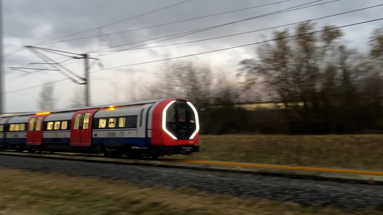NEW London Tube 2024 stock tested at Siemens Wegberg Wildenrath