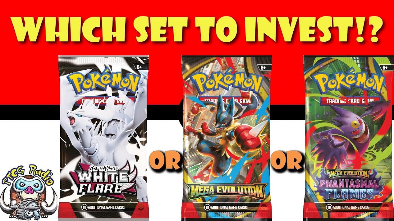 В какую ККИ Pokémon собираются инвестировать? Phantasmal Flames? Mega Evolution? Black Bolt и Whi...